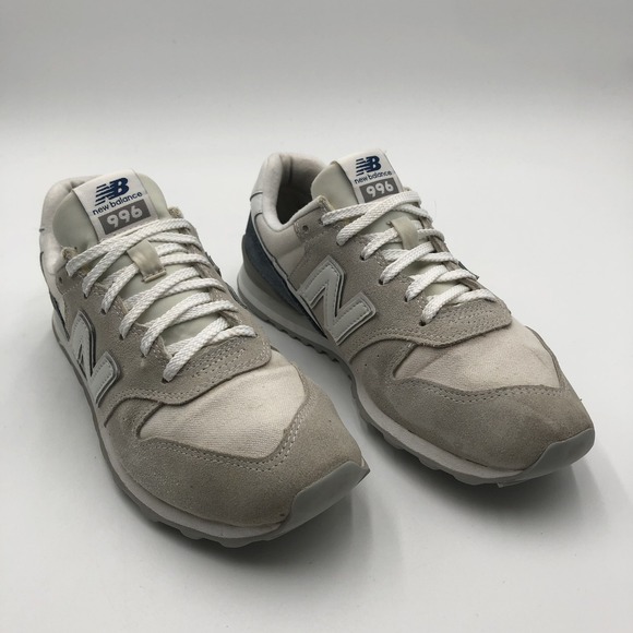 New Balance 996 Shoes Womens Size 8.5 Gray Suede Mesh Running Sneakers W996BB - Picture 1 of 11